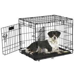 Ferplast Caisse pour chiens Dog-Inn 60 64,1x44,7x49,2 cm Gris