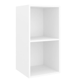 Ensemble de meuble TV 3 pcs Blanc Aggloméré