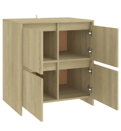 Buffets 2 pcs Chêne Sonoma 70x41x75 cm Aggloméré