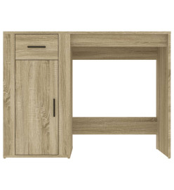 Bureau Chêne sonoma 100x49x75 cm Bois d'ingénierie