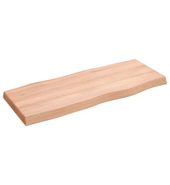 Dessus de table bois chêne massif traité bordure assortie