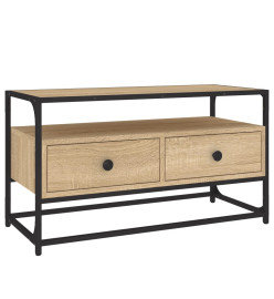 Meuble TV chêne sonoma 80x35x45 cm bois d'ingénierie