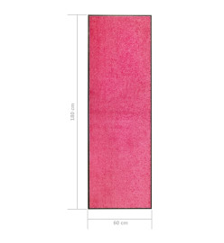 Paillasson lavable Rose 60x180 cm