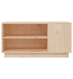 Meuble TV 80x35x40,5 cm Bois de pin massif