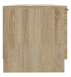 Meuble TV Chêne sonoma 102x35x36,5 cm Bois d'ingénierie