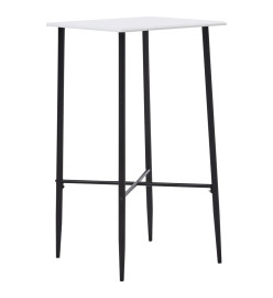 Ensemble de bar 3 pcs Similicuir Noir