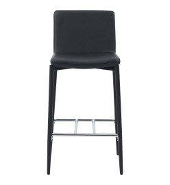 Ensemble de bar 3 pcs Similicuir Noir