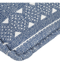 Canapé pouf Indigo Tissu Patchwork