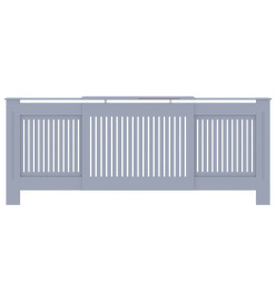 Cache-radiateur MDF Gris 205 cm