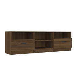 Meuble TV Chêne marron 150x33,5x45 cm Bois d'ingénierie