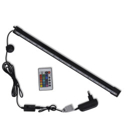 Lampe LED de bulles d'aquarium RVB 48 cm