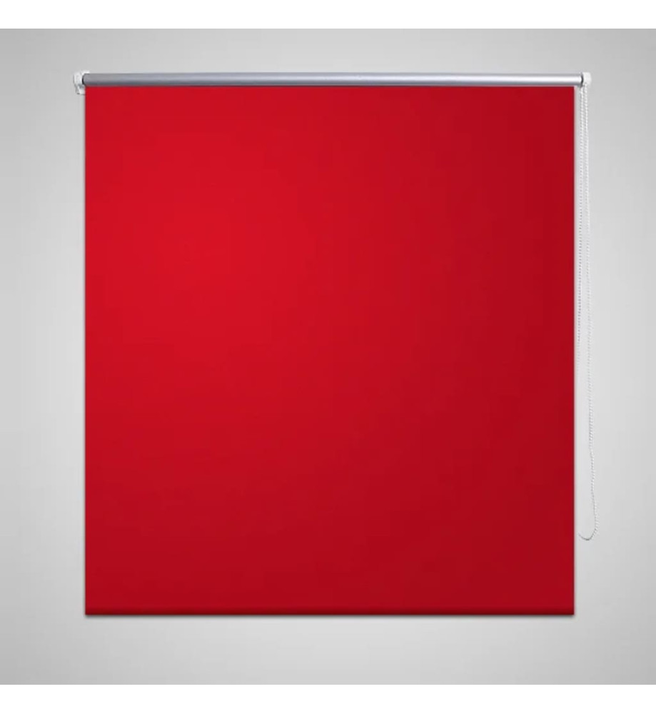 Store enrouleur occultant 120 x 230 cm rouge