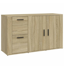 Buffet Chêne sonoma 100x33x59,5 cm Bois d'ingénierie