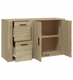 Buffet Chêne sonoma 100x33x59,5 cm Bois d'ingénierie