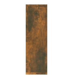 Étagère murale Chêne fumé 85x16x52,5 cm Bois d'ingénierie