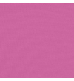 Coussin de palette rose 60x60x8 cm tissu oxford
