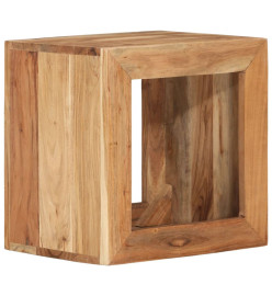 Tabouret 40x30x40 cm Bois d'acacia solide