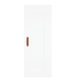 Armoire murale blanc 34,5x34x90 cm bois d'ingénierie