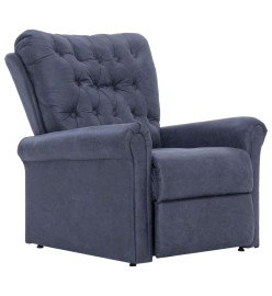 Chaise inclinable Gris Similicuir daim