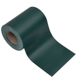 Écran d'intimité de jardin PVC 35x0,19 m Vert mat