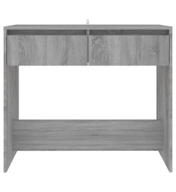 Table console Sonoma gris 89x41x76,5 cm Acier