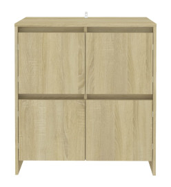 Buffet Chêne sonoma 70x41x75 cm Bois d'ingénierie