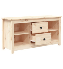 Meuble TV 103x36,5x52 cm Bois de pin massif