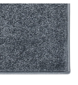 Tapis à poils courts 160x230 cm Anthracite