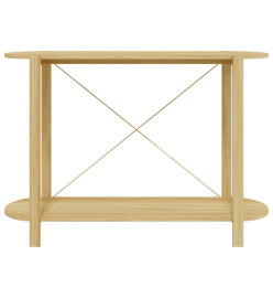 Table console 110x38x75 cm Bois d'ingénierie