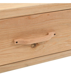 Meuble TV 110x33x35 cm Bois de sapin massif