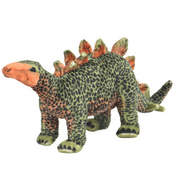 Jouet en peluche Dinosaure Stegosaurus Vert et orange XXL