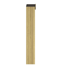 Abri à outils de jardin 87x33x222 cm Bois de pin imprégné