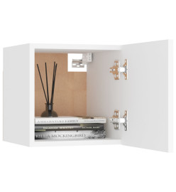 Meubles TV muraux 2 pcs Blanc 30,5x30x30 cm