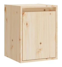 Armoire murale 30x30x40 cm Bois de pin massif