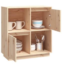 Buffet 74x35x80 cm Bois massif de pin