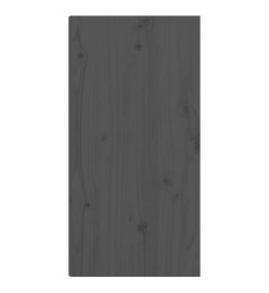 Armoire murale Gris 30x30x60 cm Bois de pin massif