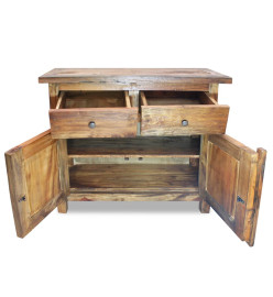 Buffet Bois de récupération massif 75 x 30 x 65 cm