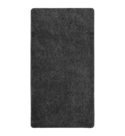 Tapis shaggy antidérapant Gris 80x150 cm