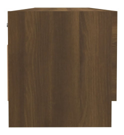 Garde-robe Chêne marron 100x32,5x35 cm Bois d'ingénierie