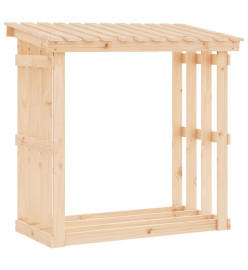 Support pour bois de chauffage 108x64,5x109 cm Bois de pin