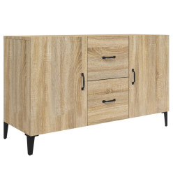 Buffet chêne sonoma 100x36x60 cm bois d'ingénierie