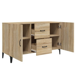 Buffet chêne sonoma 100x36x60 cm bois d'ingénierie