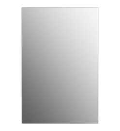 Miroir mural avec lampes LED Rectangulaire Verre