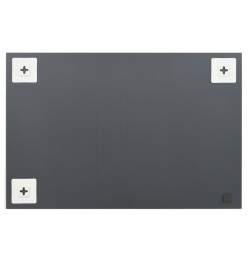 Miroir mural avec lampes LED Rectangulaire Verre