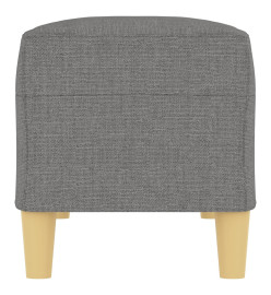 Banc Gris foncé 100x35x41 cm Tissu