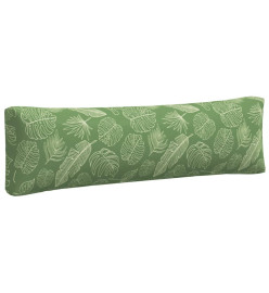 Coussins de palette 2 pcs motif de feuilles tissu Oxford