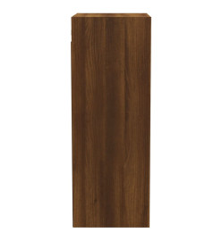 Armoire murale Chêne marron 34,5x32,5x90 cm Bois d'ingénierie