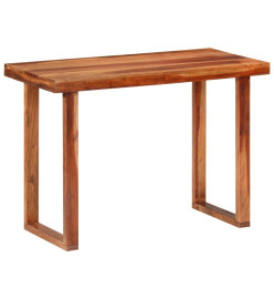 Table à dîner 110x50x76 cm Bois d'acacia solide