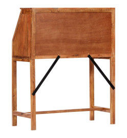 Bureau 90x40x107 cm Bois d'acacia massif