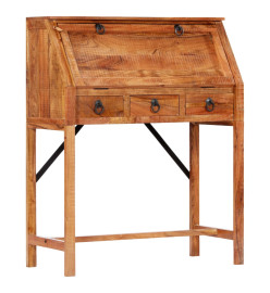 Bureau 90x40x107 cm Bois d'acacia massif